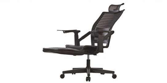 Reclining Caster Mesh Office Chair