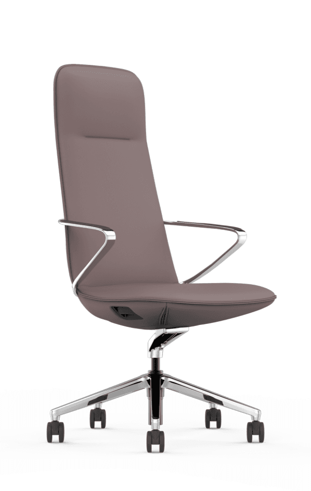 Amola B Mid-Back Leather Chair