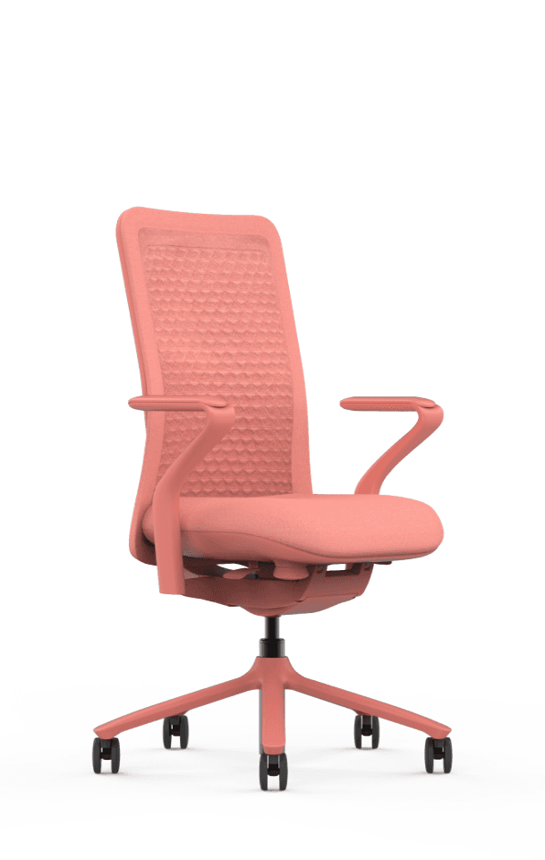 POLY B-ZS Mid-Back Mesh Chair Purple