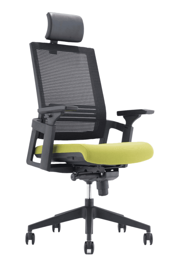 GT 001B1 Mid-Back Leather Task Chair